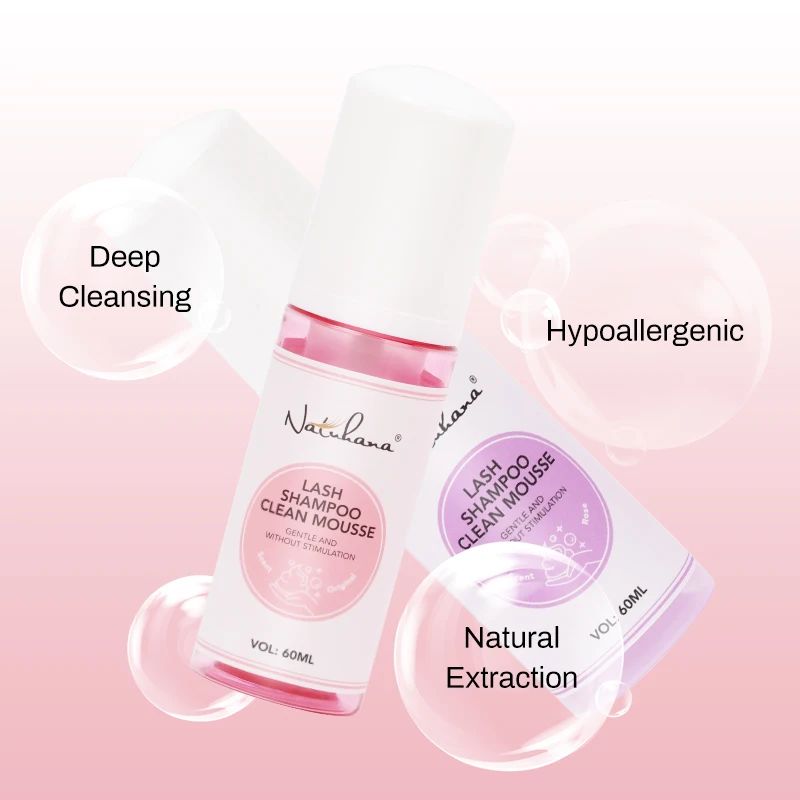 60ml Gentle Lash Cleansing Mousse No Irritation Eyelash Sham