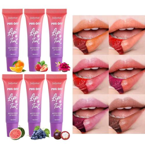 Julystar Fruit flavor pull-off lip glaze Mist matte finish
