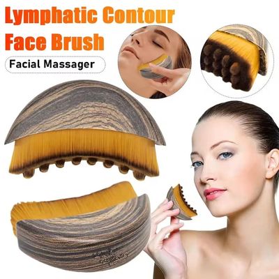 Lymphatic Contour Face Brush Lymphatic Drainage Reduce Puffi