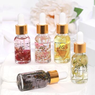AS 15ML Dried Flower Cuticle Nutrient Oil Nourish Repair Dam