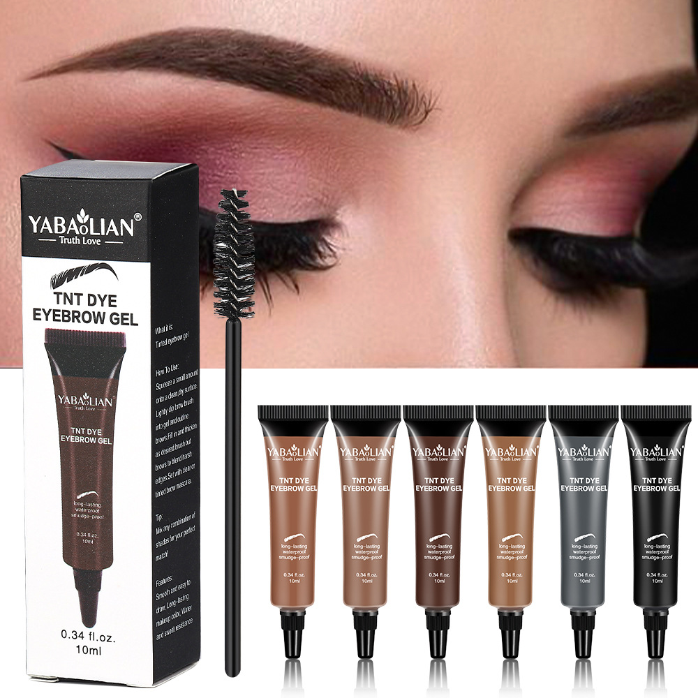 Eyebrow Cream Eyebrow Gel 24 Hours Waterproof Non-vignetting