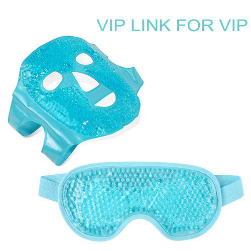Dropshipping Ice Gel Eye Face Mask Hot Cold Therapy Sleep Ma
