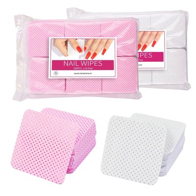 Nail Polish Remover Wipes Nail Cleaning Pads, Non Woven Nail
