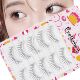 eyel natural pairs eyelash stem false transparent fairy