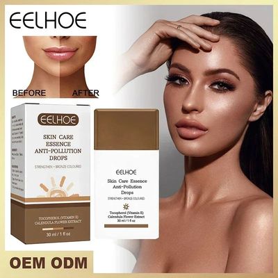 Bronzing Drops Face Peptide Serums Liquid Bronzer Cream Hydr