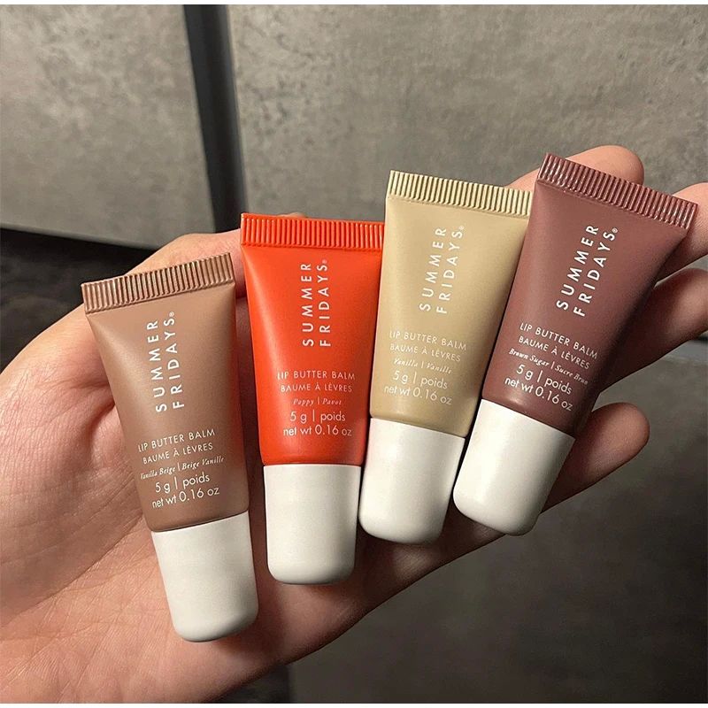 Summer Lip Balm Set Moisturizing Care Lip Balm Smoothing Lip