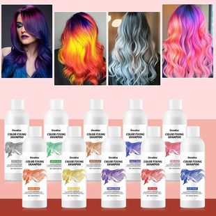 Hair Dye Shampoo,Colorful Color correction & Color fixing Sh