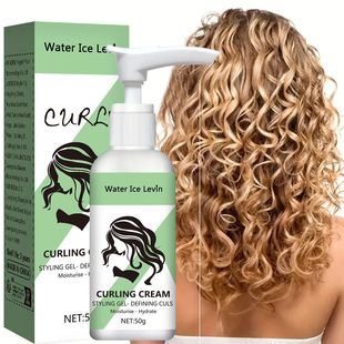 cream Styling moisturizing and formula Curly smoothing hair