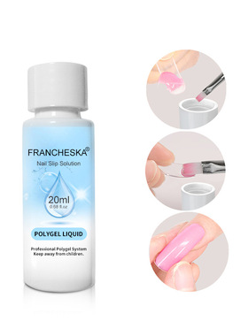 20ml Quick Builder Poly UV Gel Nails Permanent Liquid Slip