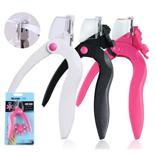 Professional U-shaped Nail Clipper Stainless Steel False Tip