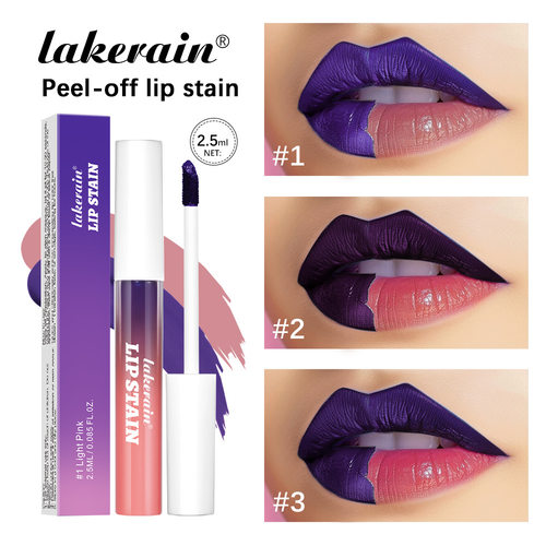3 Colors Peel Off Lip Liner Tattoo Waterproof Long Lasting M