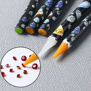 Nail Art Dotting Pencil Rhinestone Picker Contactless Pick u