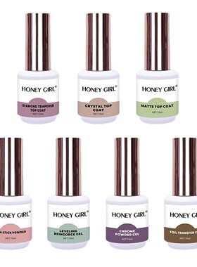 Nailpop Builder Nail Gel 4 Colors Base Coat Strengthener Thi