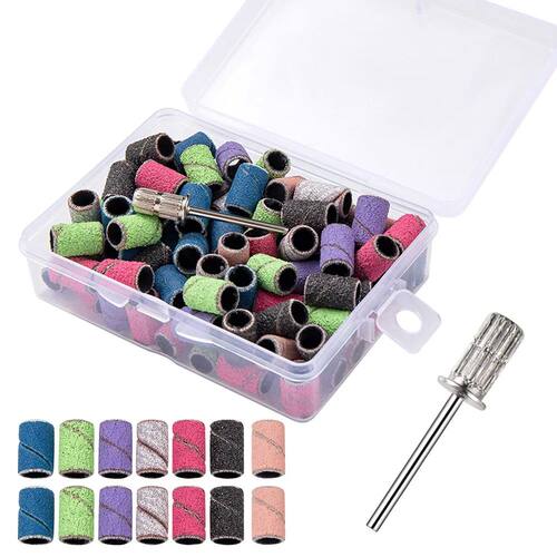 100/210pcs Carbide Nail Drill Bits Set Electric Nail Drill B