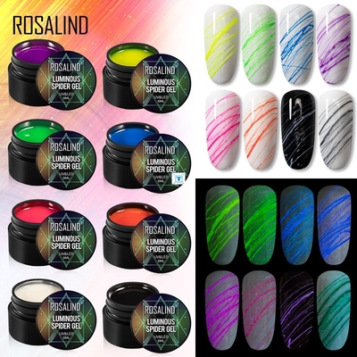 Spider Gel Polish Luminous Nail Art Design 5ML Semi Permanen