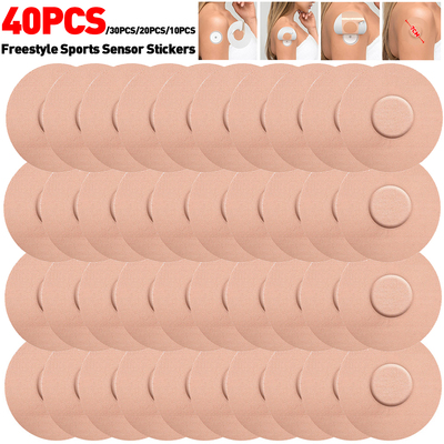 40/30/20/10Pcs Freestyle Libre Patches Sports Sensor Sticker