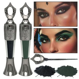 Retro Bottle Powder Eyeliner 2Color Mineral Powder Eye Liner