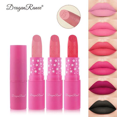 Lipstick Matte Versatile Waterproof Lip Gloss Long-Lasting W