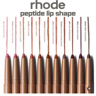 Rhod Skin Peptide Lip Shape Pen Lip Liner Long Lasting Lip T