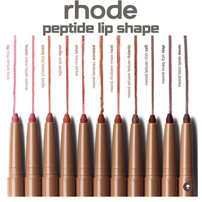 Rhod Skin Peptide Lip Shape Pen Lip Liner Long Lasting Lip T