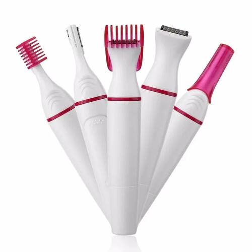 5 In 1 Set Women Epilator Female Eyebrow Trimmer Lady Shaver