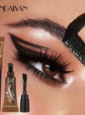 Quick Drying Waterproof Eyebrow Gel Cream Long Lasting Peel