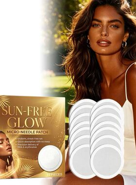 Sunless Tanning Microneedle Patch 14Pcs Self Tanner Stickers