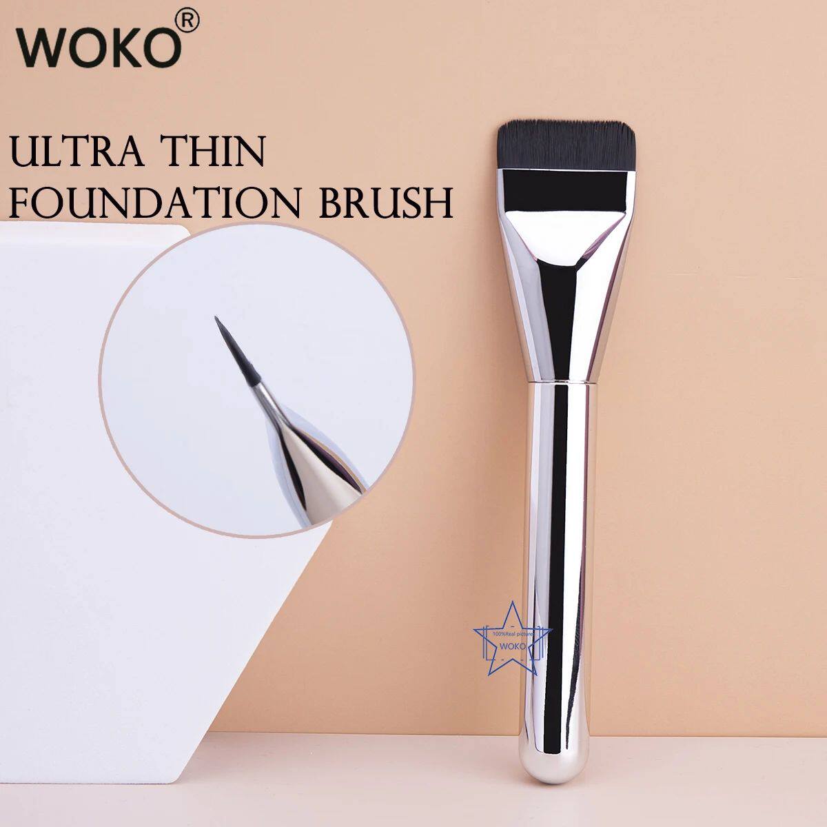 ultra thin foundation brush lightweight and thin face contou