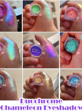 MultiChrome Shifting Pigments Chameleon Eyeshadow Powder Duo