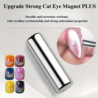 3x0.7cm Round Nail Art Cat Eye Gel Magnetic Pen for Gel Poli