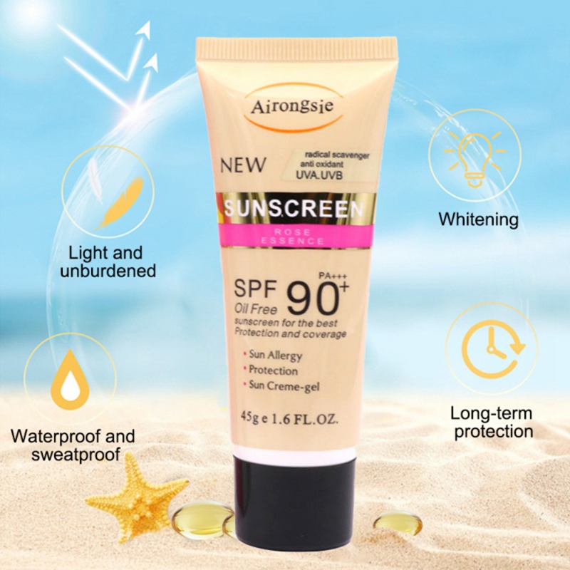 Facial Body Sunscreen Whitening Sun Cream Sunblock Skin Prot