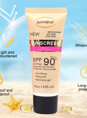 Facial Body Sunscreen Whitening Sun Cream Sunblock Skin Prot
