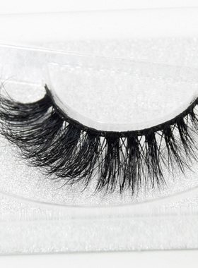 3D Real Mink False Eyelash Strip Mink Lashes Thick Fake Fals