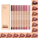 Lipliner Lasting Set Liner 12Pc Long Lip Waterproof Matt