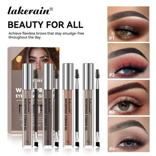 Waterproof Eyebrow Tint Gel Sweatproof Silky Texture Natural
