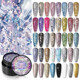 Polish Glitter Gel permanent Nail Semi Varnish Paint