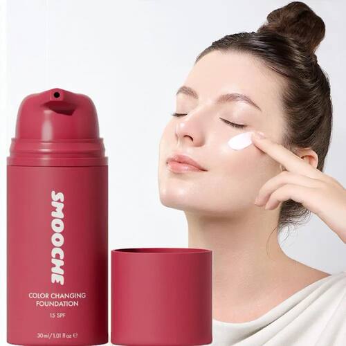 30ml Color Changing Foundation - Self-Adjusting Shade, Cover