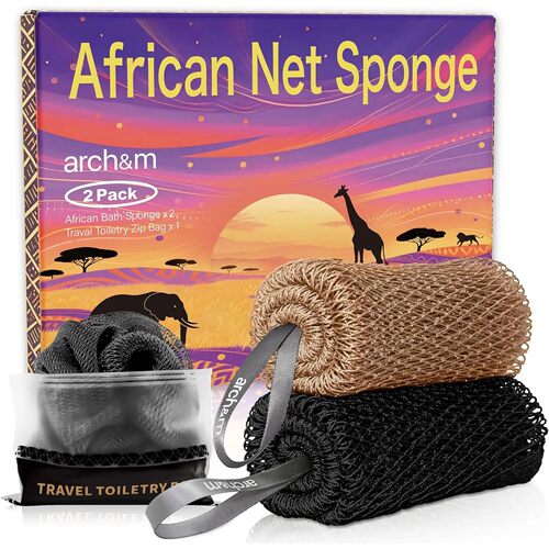 Net Sponge Authentic - Extra-Long 53 inch Back Scrubber Quic