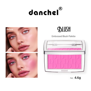 Face Blusher Peach Cream Makeup Blush Palette Cheek Contour