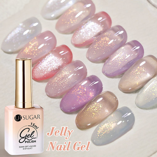 15ml  CANNI HEMA FREE Nail Gel Polish 9ml Pure White Solid