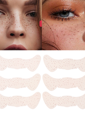 6/10pcs Sexy Fake Freckles Tattoo Stickers Freckles Makeup