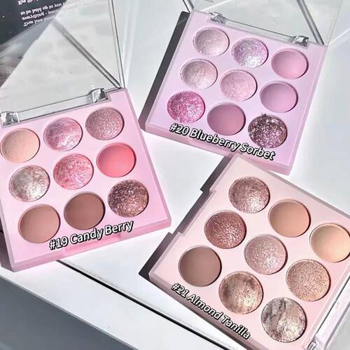 Ice Cream Eyeshadow Palette Glitter Rose Aegyosal Blush Oat