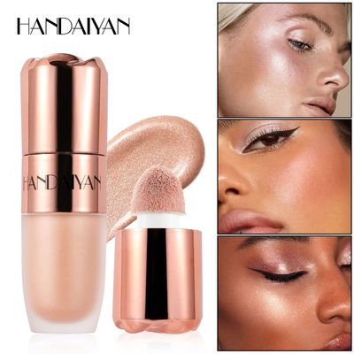 Liquid Highlighter Stick Rose Glow 3D Contour Effect Long La