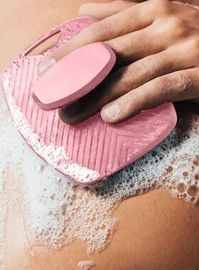Silicone Body Scrubber Exfoliating Bath Brush Handheld Showe