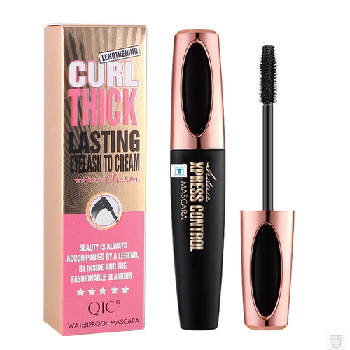 Waterproof Thick Mascara Slender Curly Silicone Brush Head