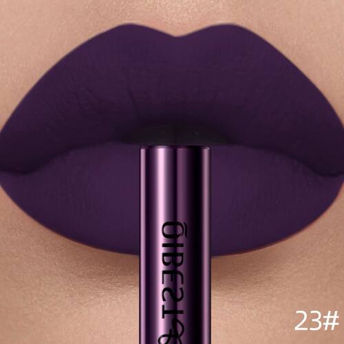 Liquid Lipstick Waterproof Velvet Nude Matte Sexy Red Lip Gl