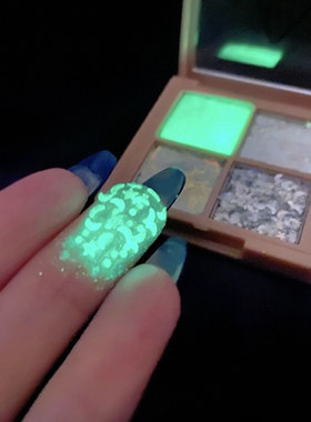 New Natural 6Color Shimmer Glit Eye Shadow Powder Palette