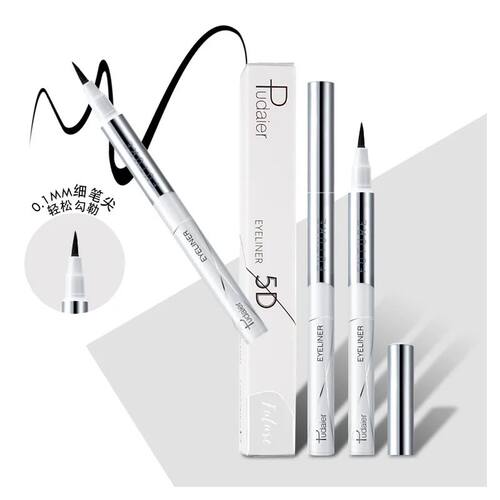 1Pcs Black Eyeliner Pencil Waterproof Pen Quick Dry Long-las