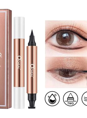 Eyeliner Stamp Black Liquid Eyeliner Pen Waterproof Fast Dry