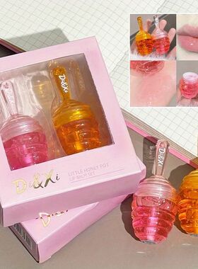 Small Honeypot Lip Oil Moisturizing and Fading Lip Pattern W